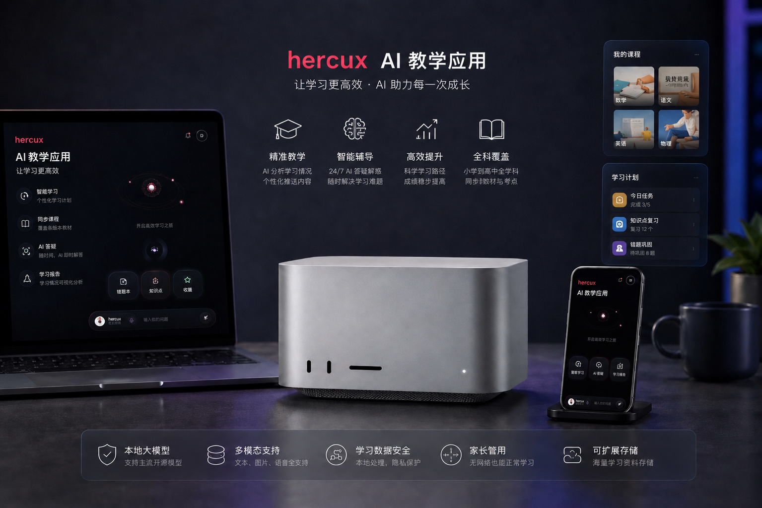 HercuX 应用私有化部署产品示意